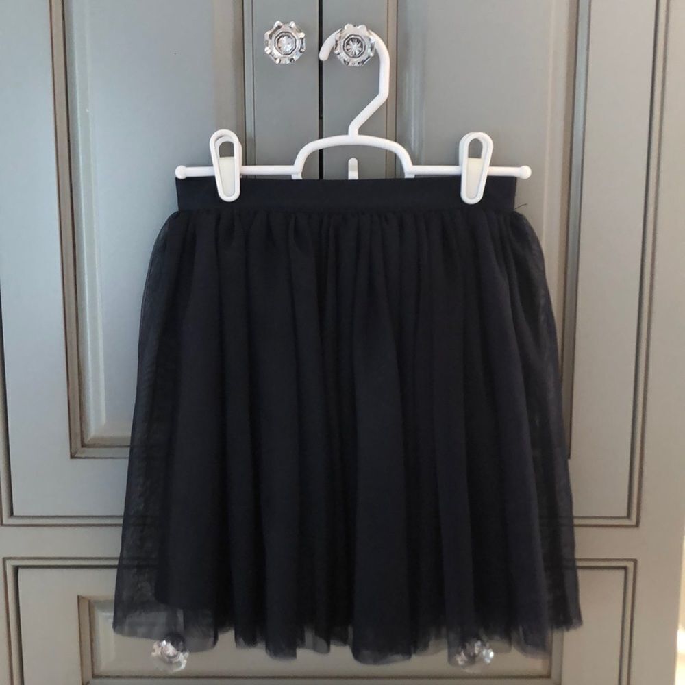 Zunie Navy Tulle skirt size 8